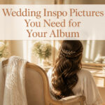 A wedding scene with elegant decor and soft lighting.